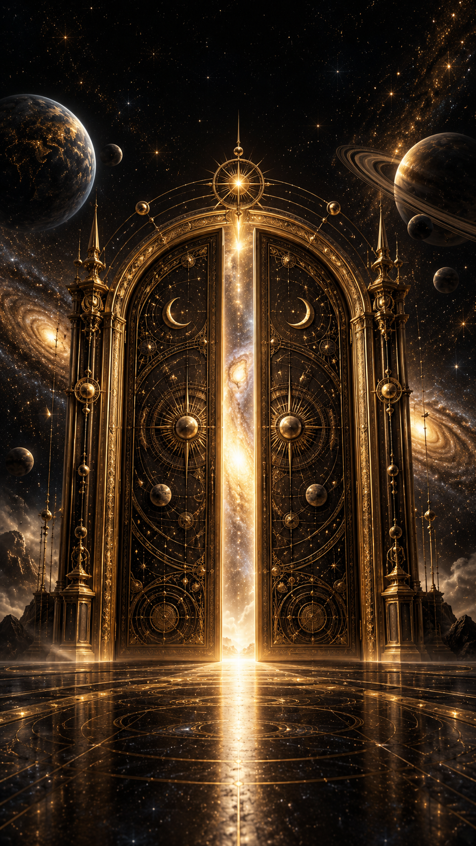 The golden threshold into Portal 0
