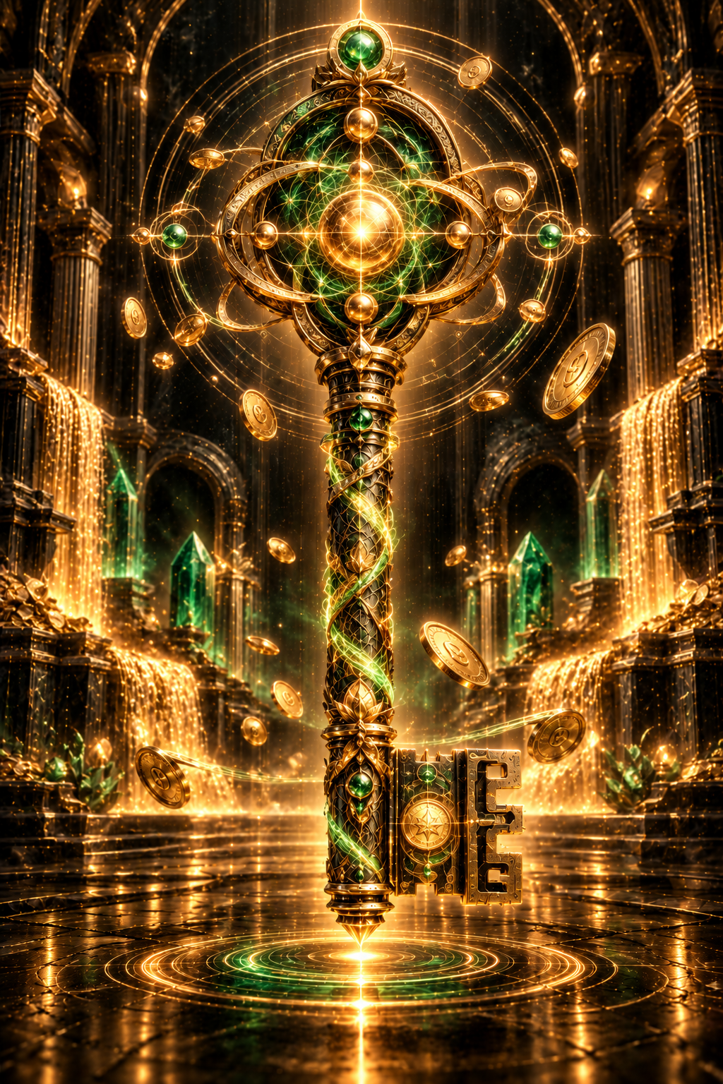 The Master Magical Money Key - supplied artwork